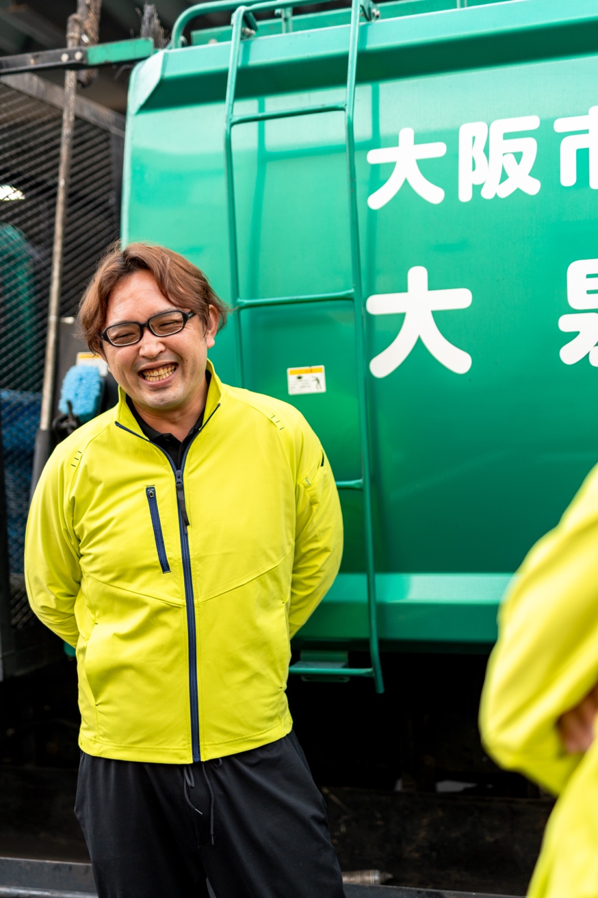 笑顔のスタッフ